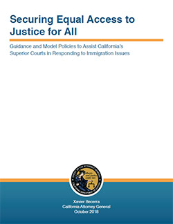 Guidance and Model Policies to Assist California’s Superior Courts