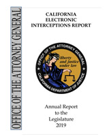 2019 California Electronic Interceptions Report