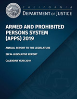 2019 Armed and Prohibited Persons (APPS) Report