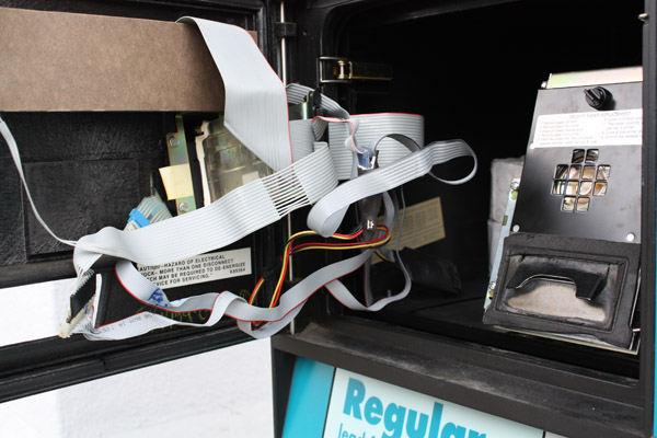 Figure 29: Skimmer Placed in a Gas Station Payment Terminal in Martinez, CA