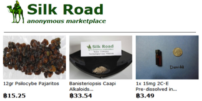 Figure 35: Screenshot of Illicit Drugs For Sale on Silk Road Website