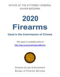 2020 Report on Firearms Used in the Commission of Crimes
