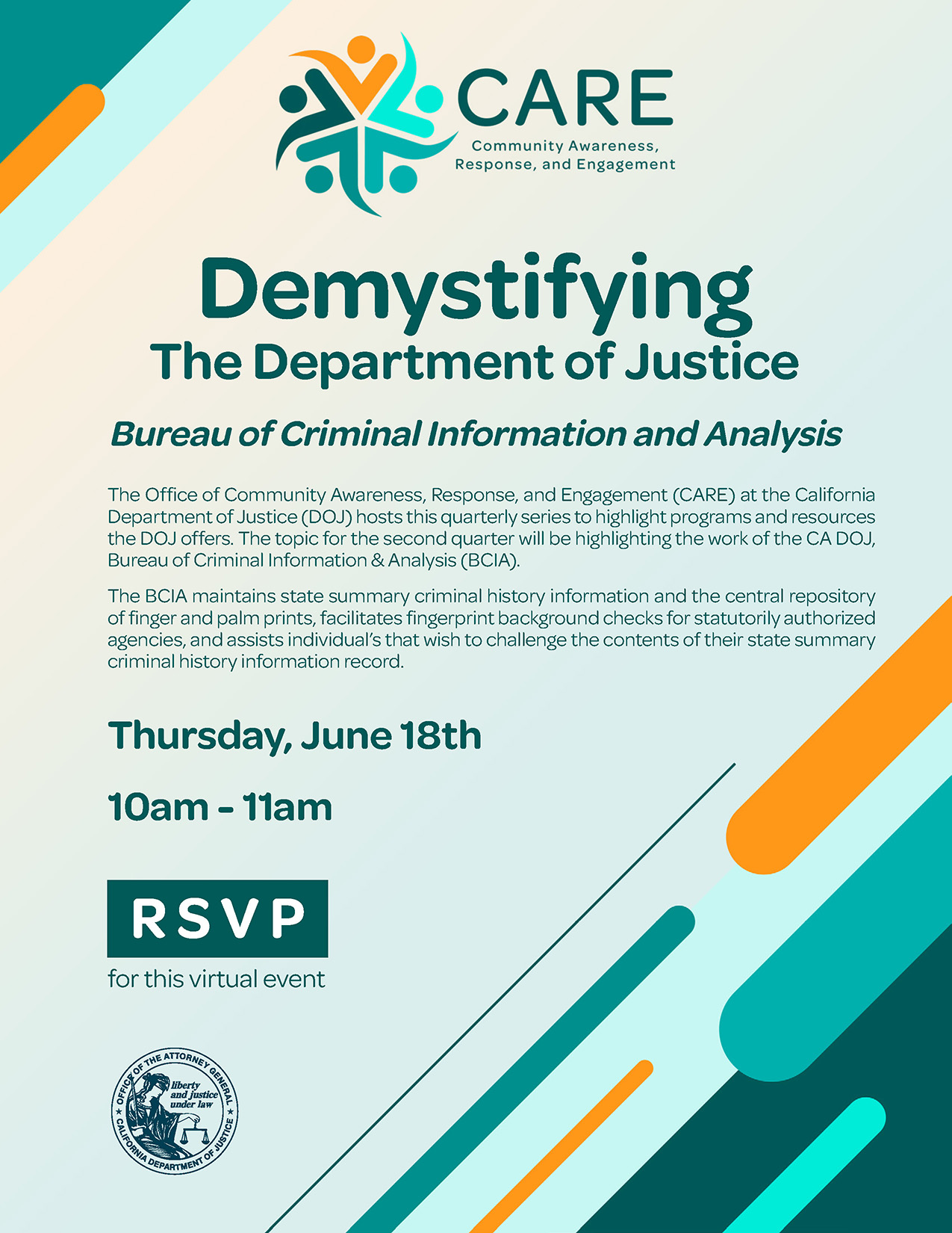 Demystifying the Department of Justice Flyer