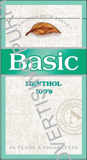 basic light cigarettes Basic (design 1) (Lights) KS-20-S Tobacco Directory | State of