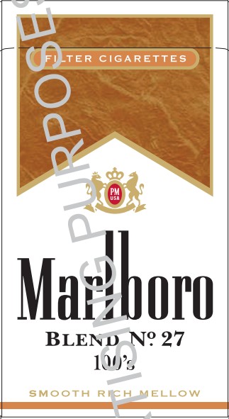 27 cigarettes Tobacco Directory | State of California - Department of Justice Marlboro Blend N° 27 Filter