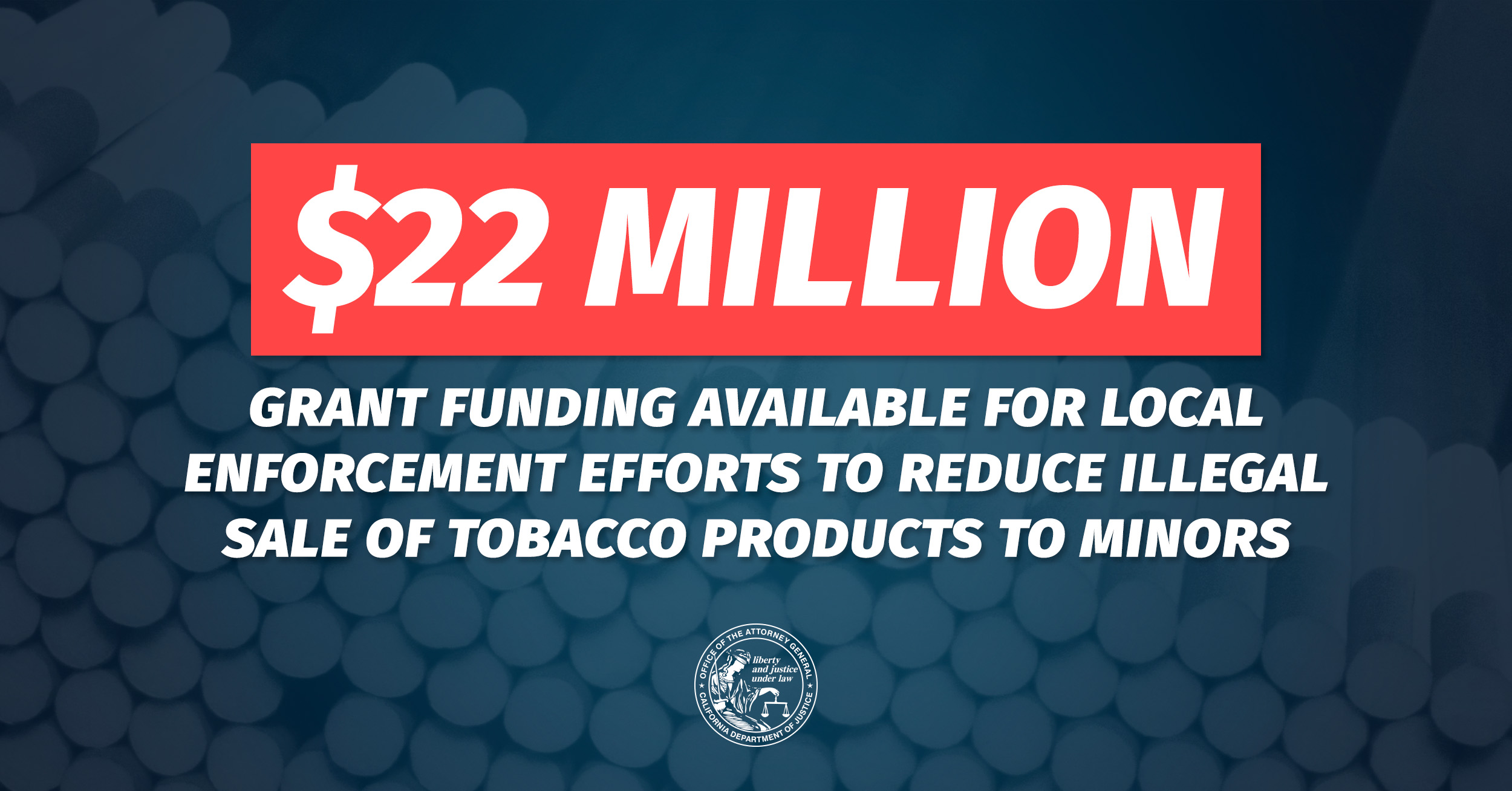 tobacco research grants Attorney General Bonta Announces Funding Availability for Local Governments  through the 2022-2023 Tobacco Grant Program | State of California -  Department of Justice